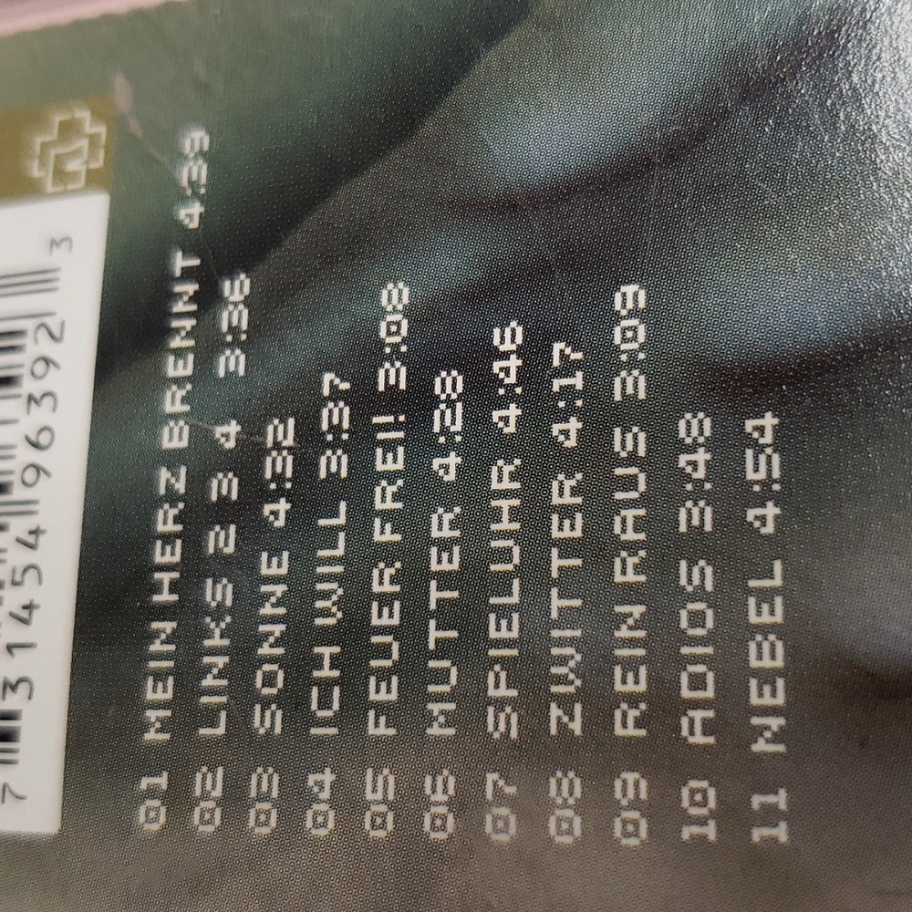 Rammstein Mutter CD - Picture 5 of 6